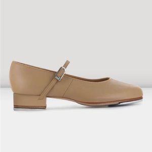 NEW Bloch Dance Women's Tap On Leather Tap Shoe in Tan Size 8